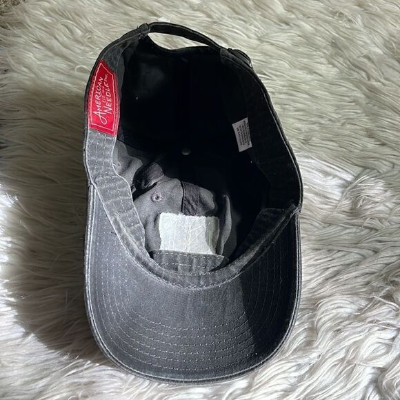 American Needle Hat cap letter N Vintage baseball embroidered washed charcoal - Picture 7 of 10